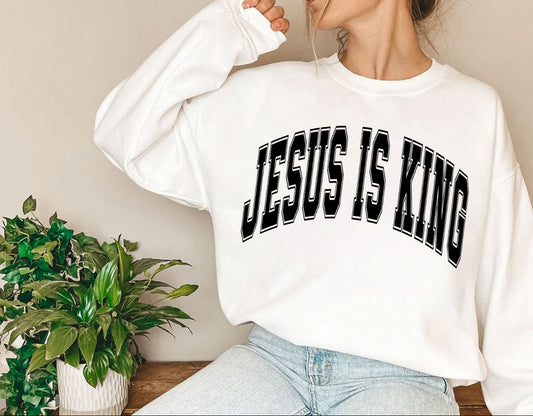 Jesus Is King Crewneck